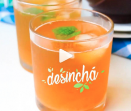 Chá Gelado de Pêssego com Desinchá ?