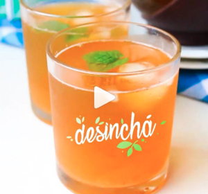 Chá Gelado de Pêssego com Desinchá ?image